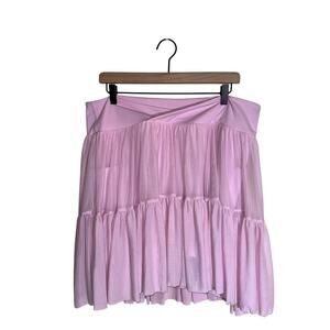 BLOGILATES ballerina core athleisure ruffle skort with cross over waist band 3X